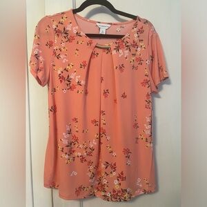 New with tags size‎ M pink/peach floral
